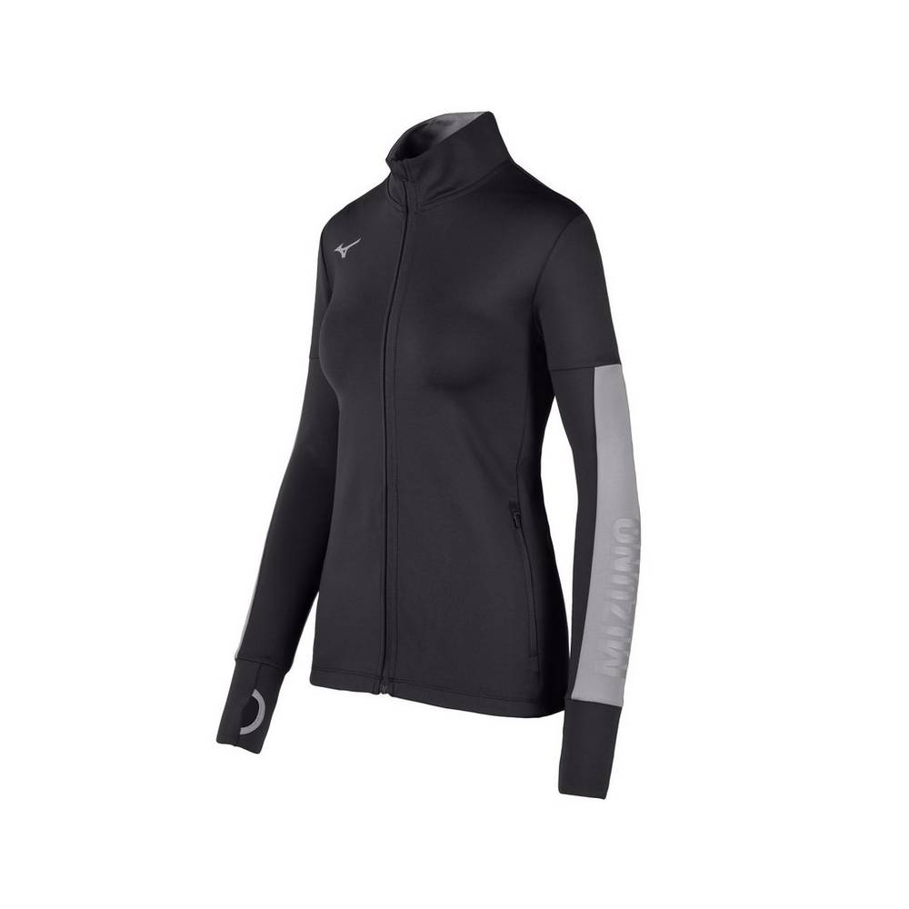 Chaqueta Mizuno Alpha Quest Mujer Negras España LRTX-15326